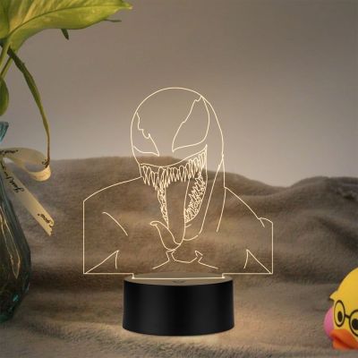 Venom Design Lamp with Warm White Light